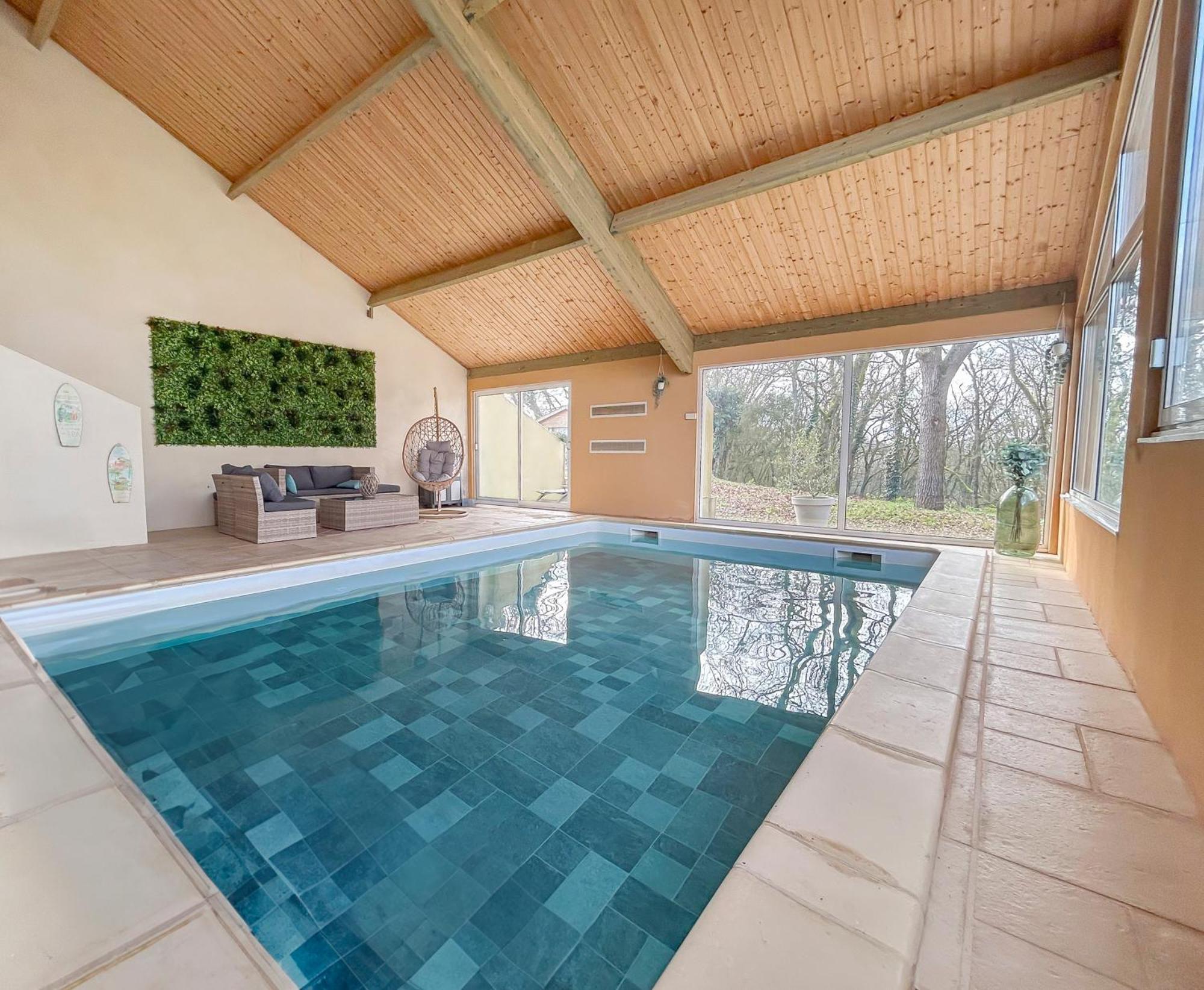 Gite L'Oree Des Buis, Piscine Privatisable Vouillé Exterior foto